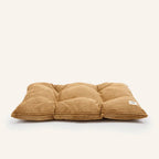 Bela comfortkussen in ribfluweel - caramel