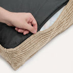Corduroy comfortmatras Beige