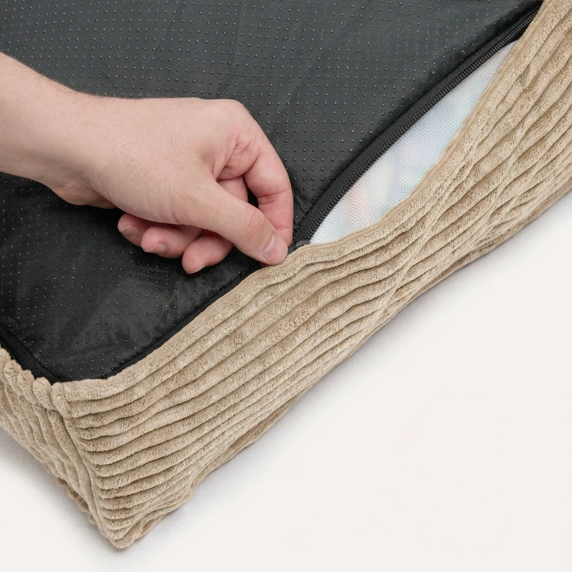 Corduroy comfortmatras Beige