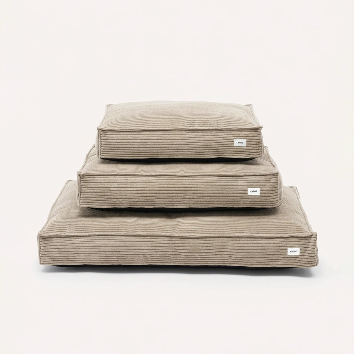 Corduroy comfortmatras Beige