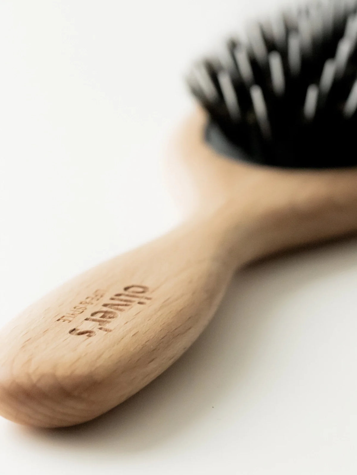 Houten verzorgingsborstel – varkenshaar & nylon