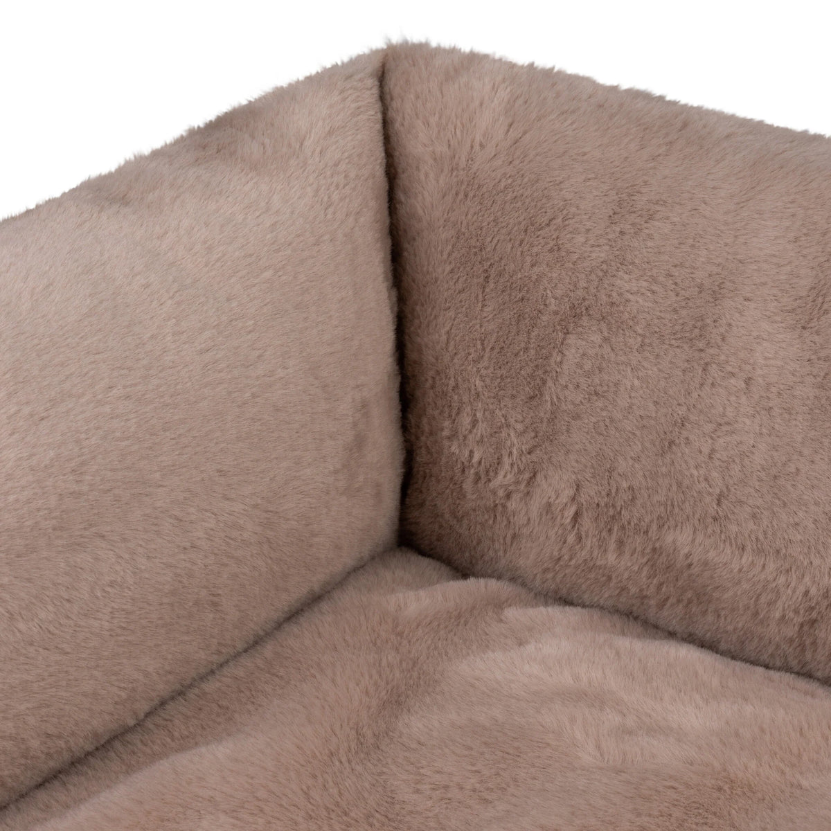 Nuzzle Sofa Bed – Comfortabele Hondenmand voor op de Sofa – Taupe