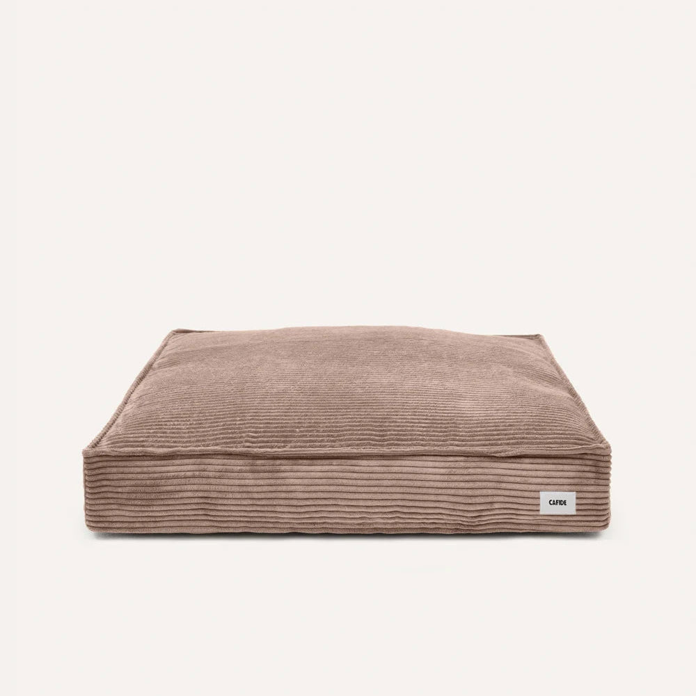 Corduroy comfortmatras Mokka