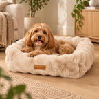 Alpine Box Bed – zacht comfort met een cosy uitstraling, Champagne