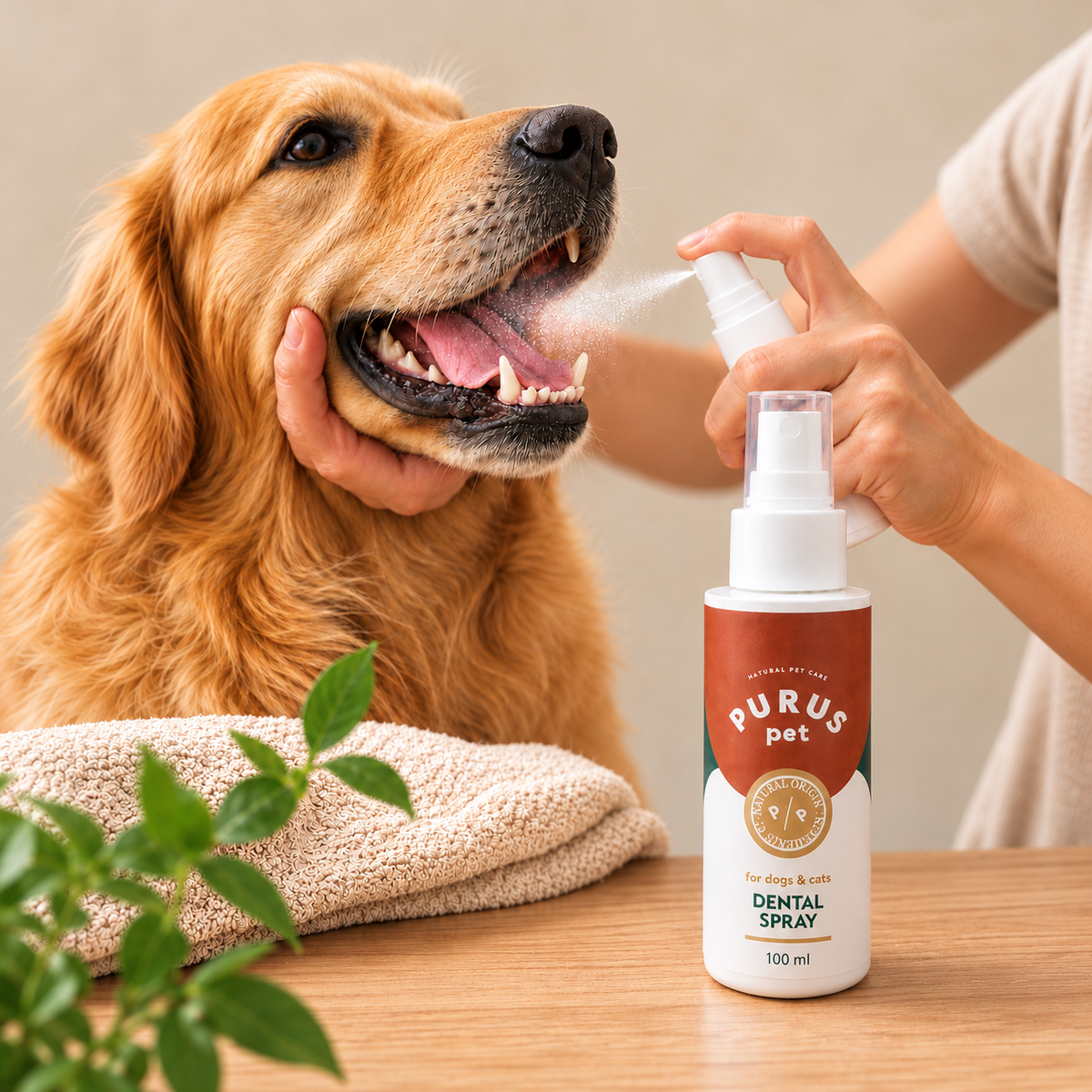 Purus Dental Spray – mondverzorging voor honden en katten | 100 ml