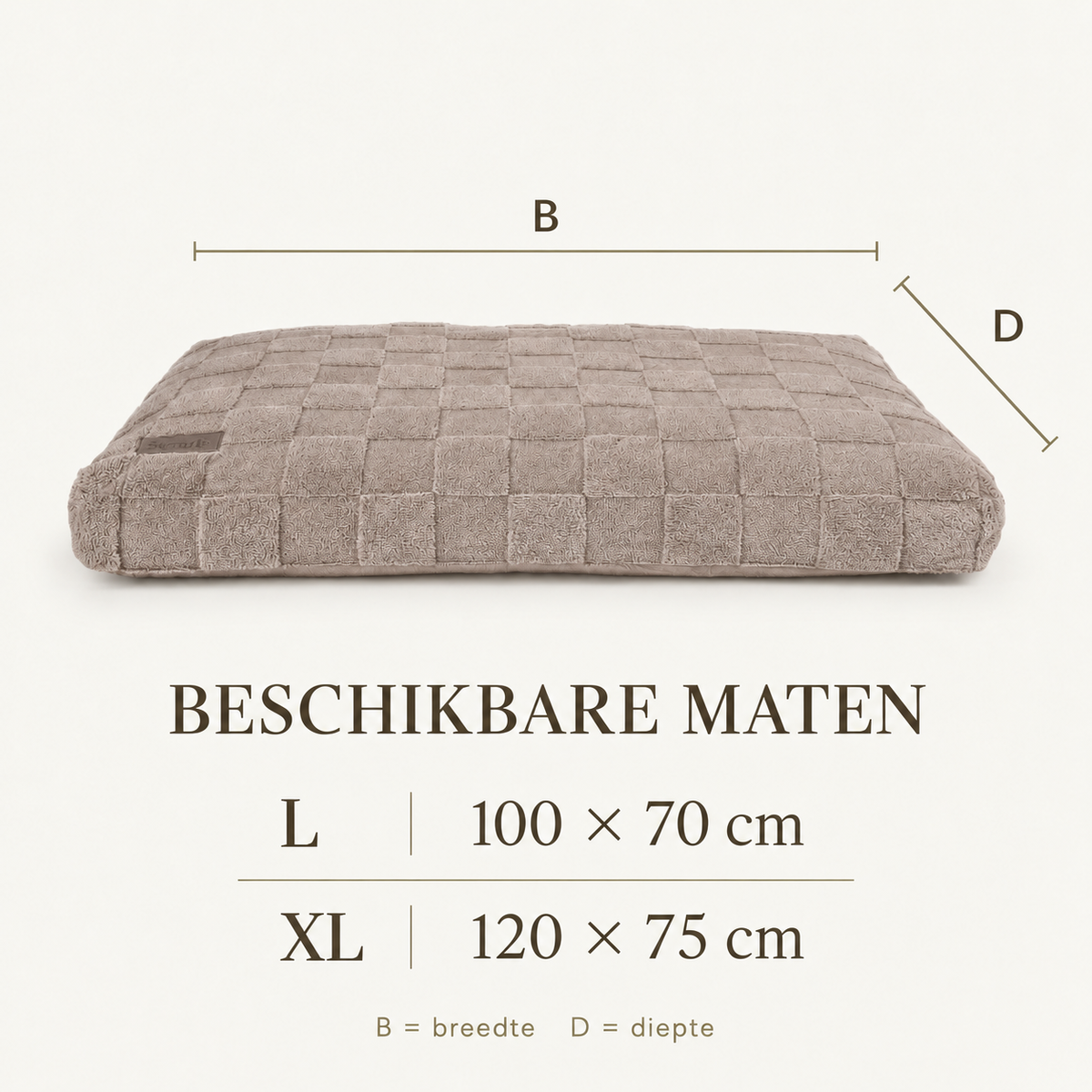 Oxford Orthopedisch Hondenmatras – Zacht & Ondersteunend - Silver