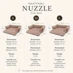 Nuzzle Sofa Bed – Comfortabele Hondenmand voor op de Sofa – Taupe