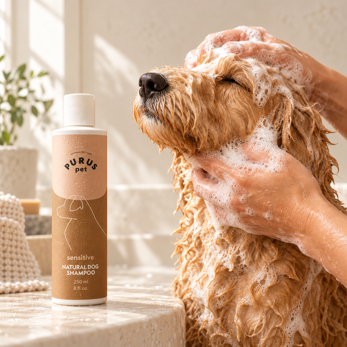 Purus Sensitive Shampoo – milde verzorging voor de gevoelige huid | 250 ml