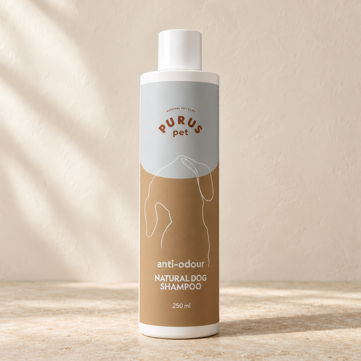 Purus Pet Anti-geur hondenshampoo – 250 ml