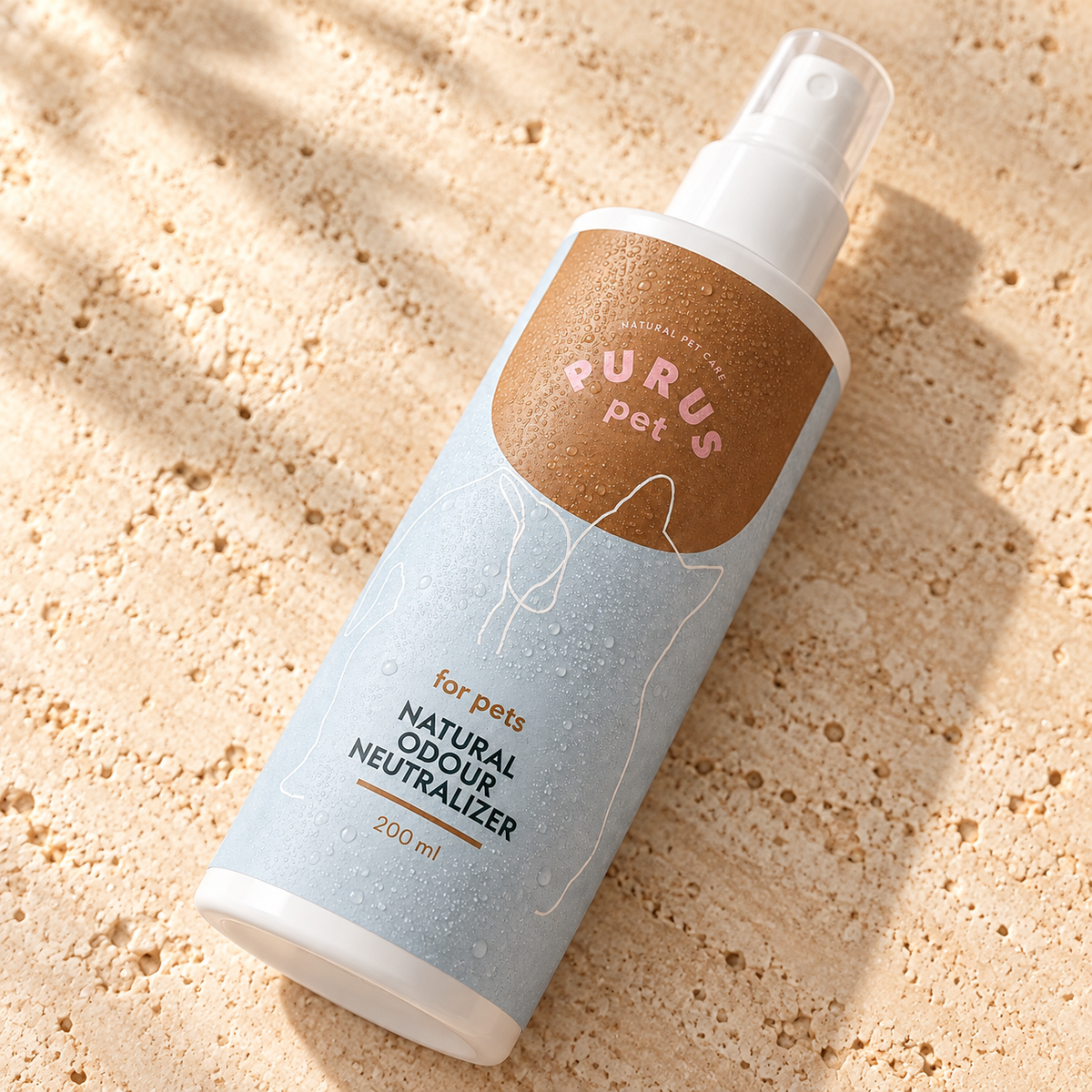 Purus Geurneutraliserende Spray – frisse vacht zonder wassen | 200 ml