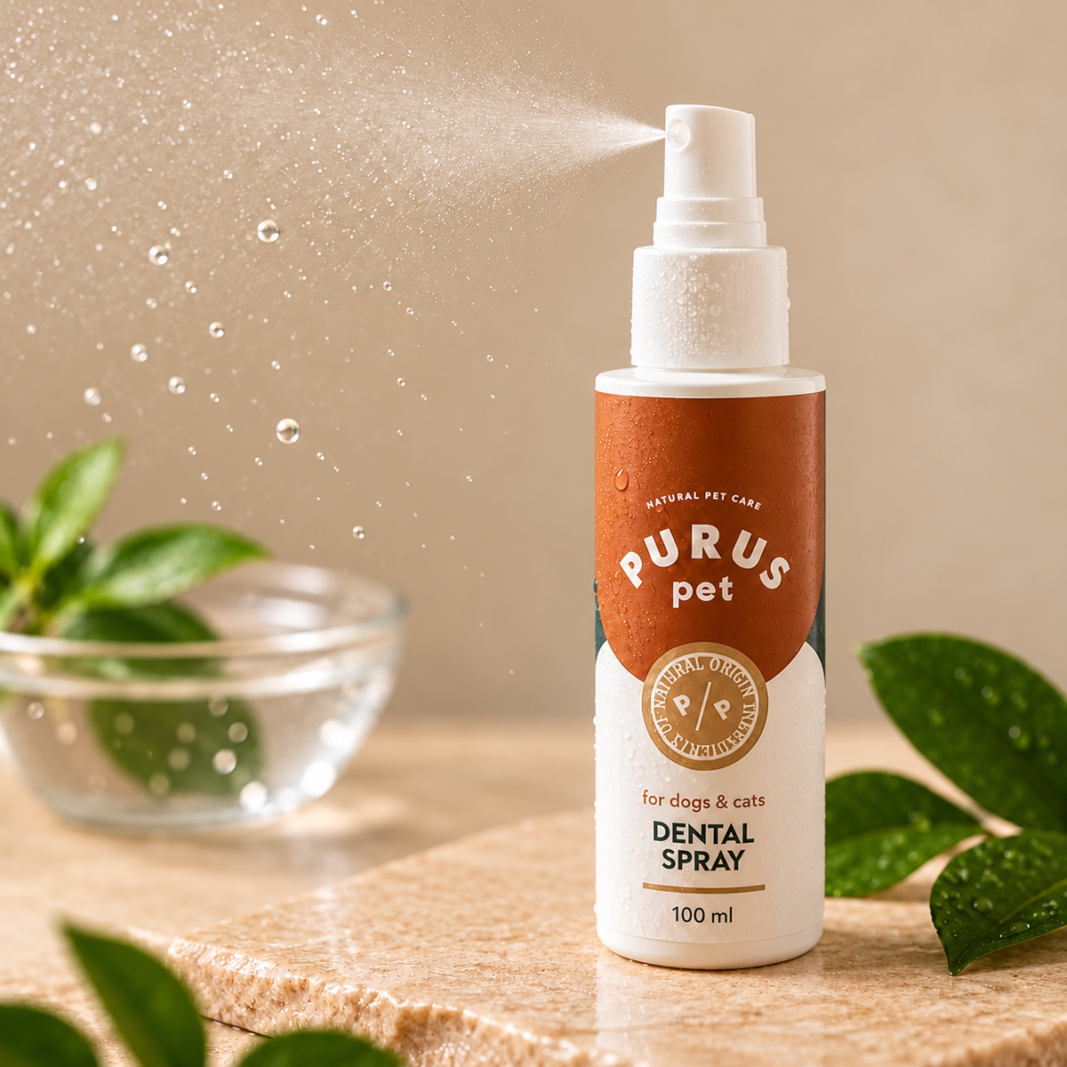 Purus Dental Spray – mondverzorging voor honden en katten | 100 ml