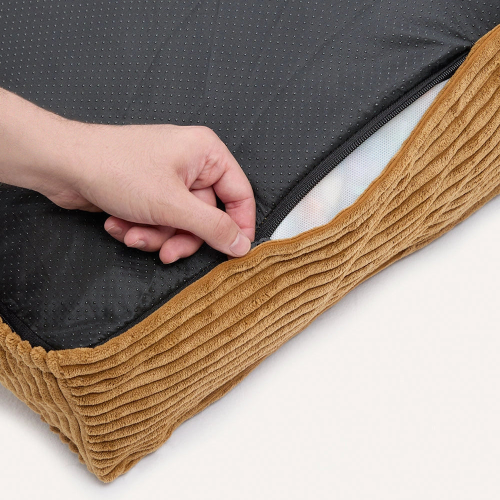Corduroy comfortmatras Caramel