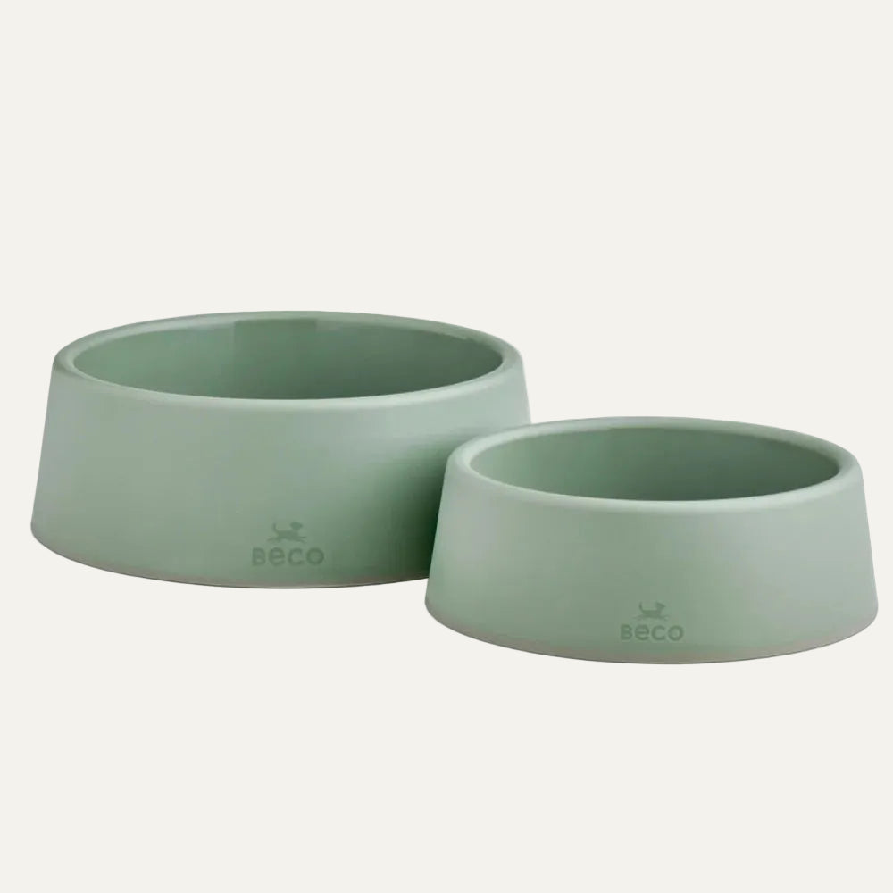 Steady Dog Bowl – stabiele voerbak in groen